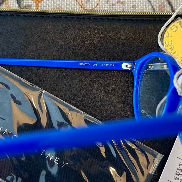 Stella McCartney | Kid Size Eyeglasses | Eyewear | Electric Blue - Picture 3 of 6